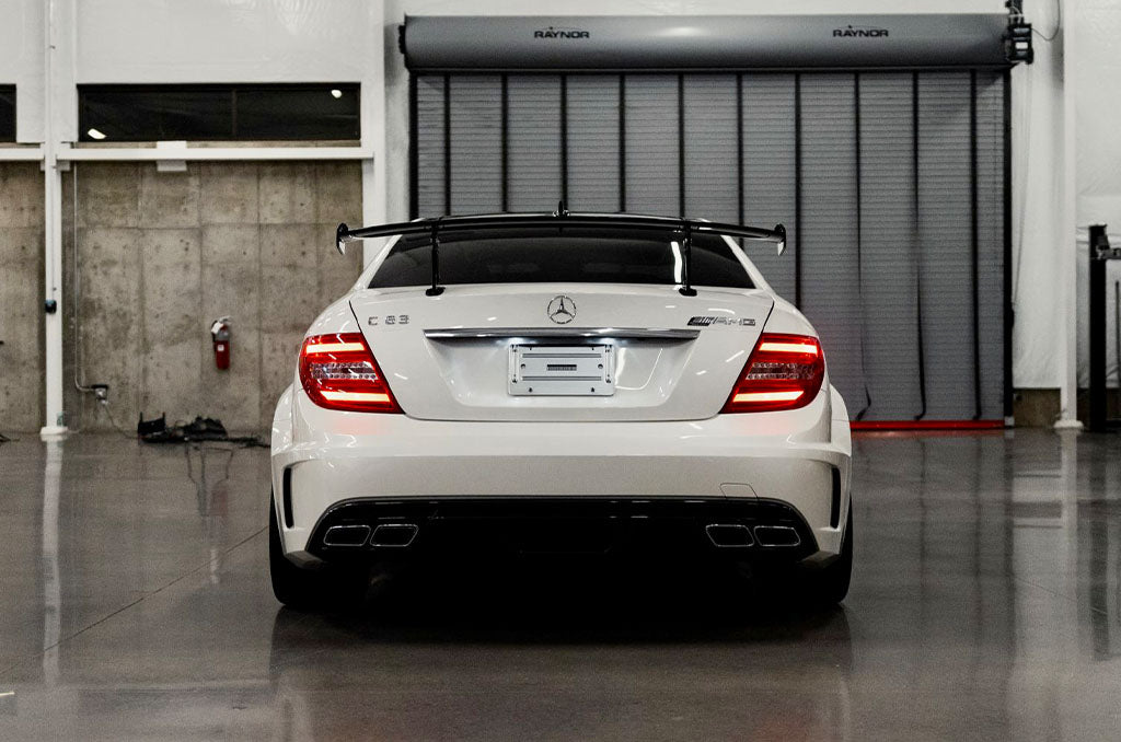 C63 AMG Black Series Carbon Fiber Rear Wing Spoiler – Stealth ...