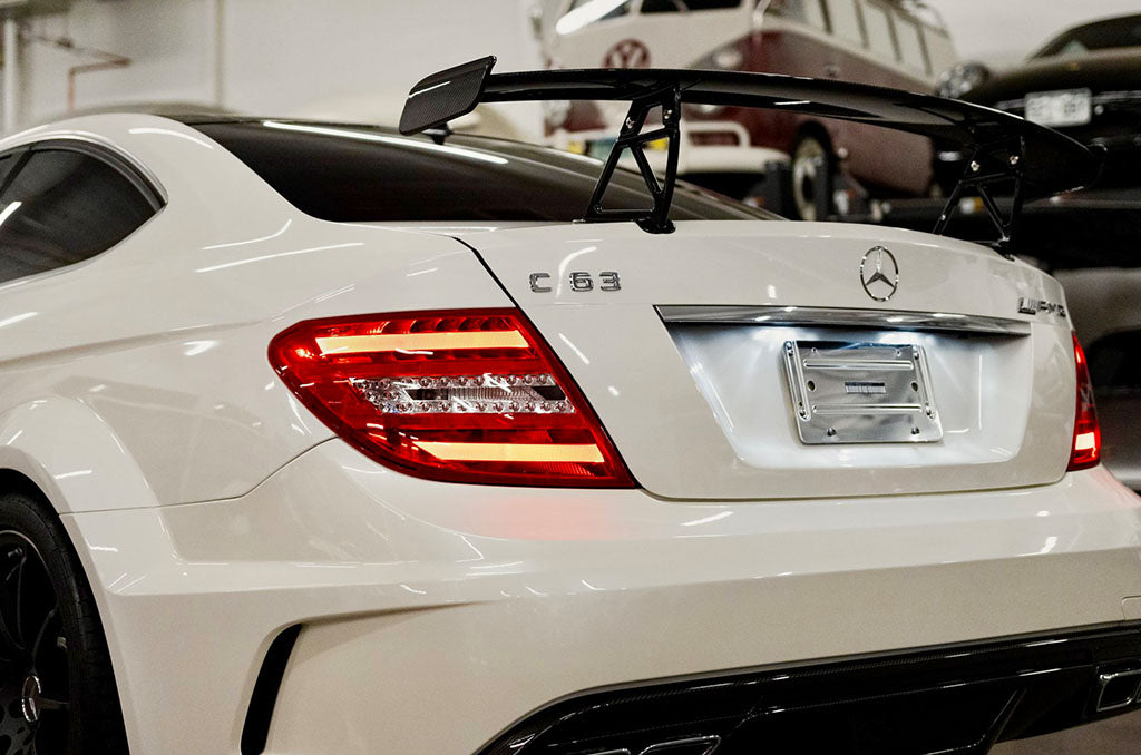 C63 AMG Black Series Carbon Fiber Rear Wing Spoiler – Stealth ...