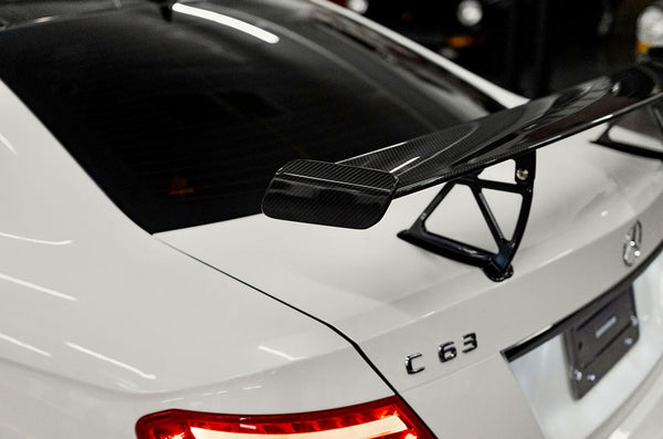 C63 AMG Black Series Carbon Fiber Rear Wing Spoiler – Stealth ...